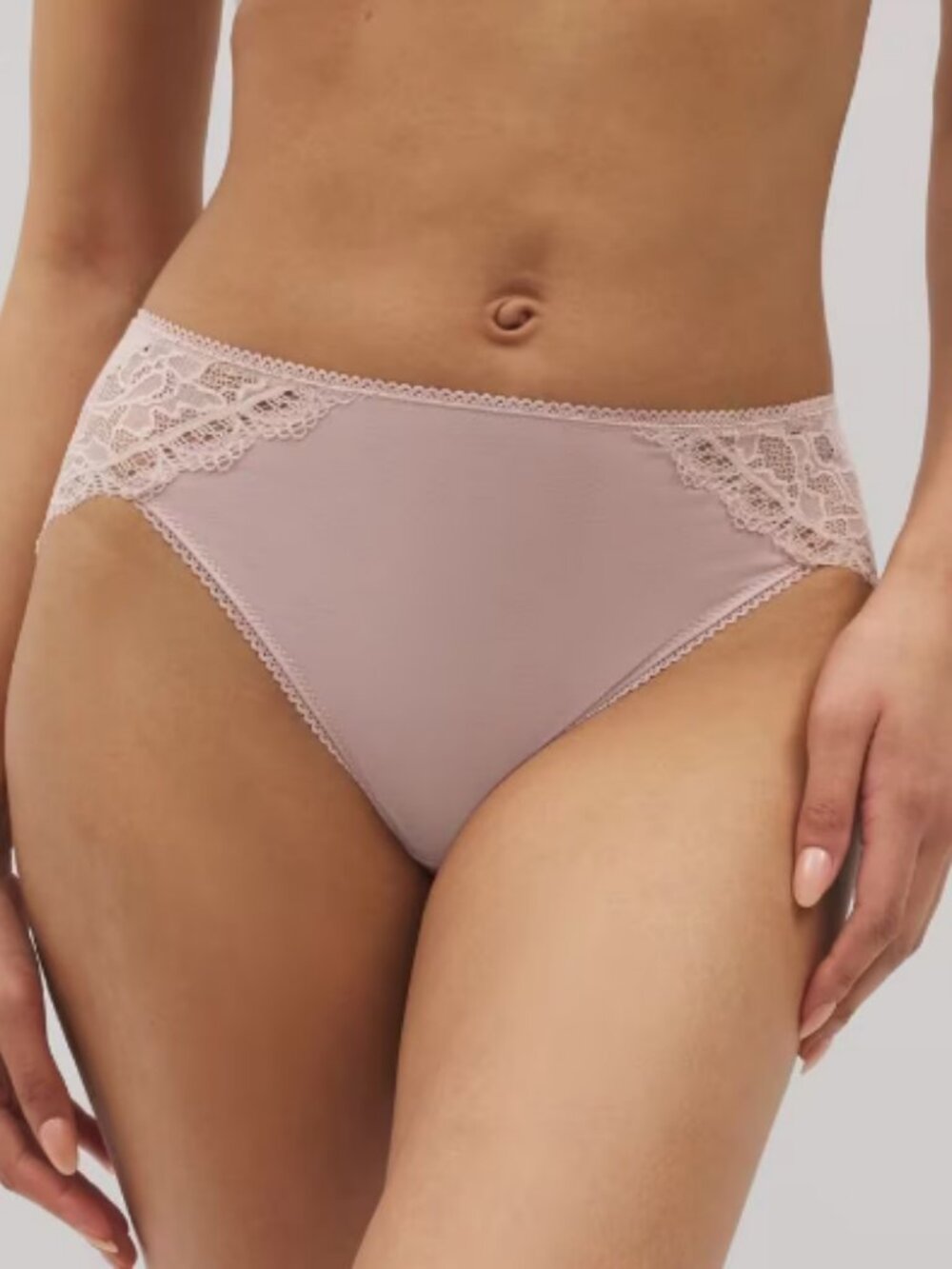Embraceable High-Leg Panty with Enchanting Lace